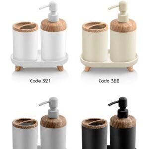 ست سه تکه طرح چوب مدل الیت اطلس